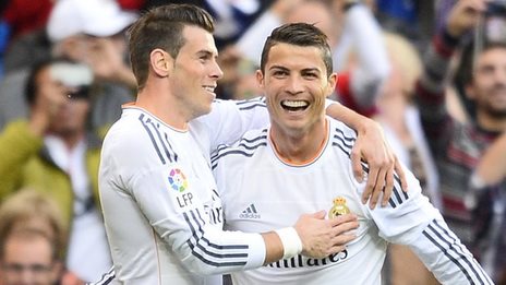 Cristiano en Bale