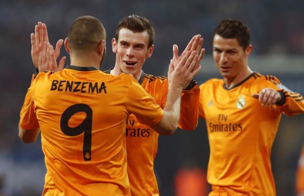 Benzema , Bale en Ronaldo