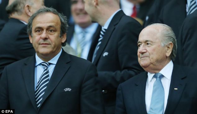 Platini en Blatter