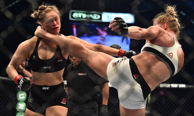 Holm verrrast Rousey
