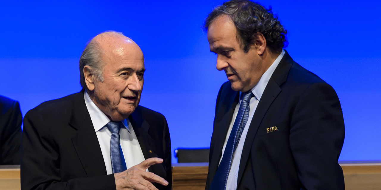Blatter en Platini