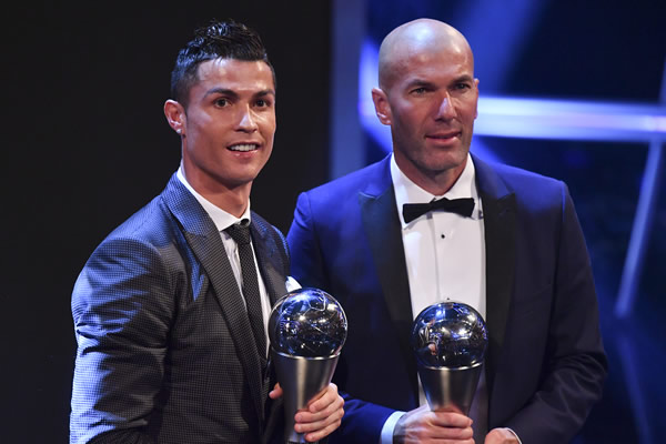 Ronaldo en Zidane