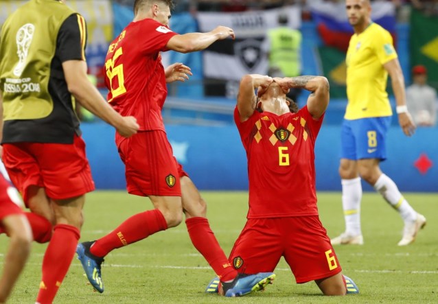 Belgie wint van Brazilie