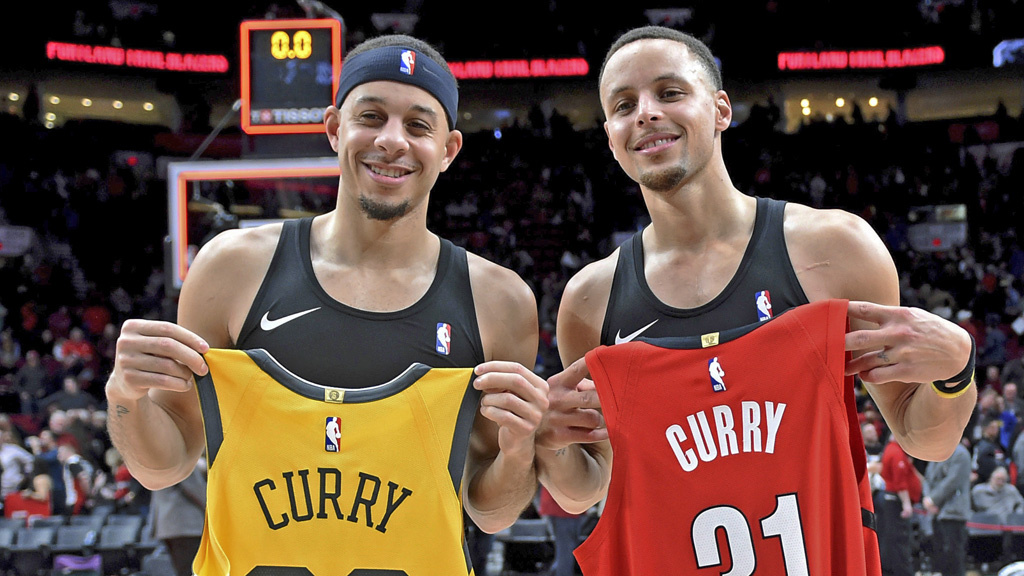 Steph en Seth Curry 